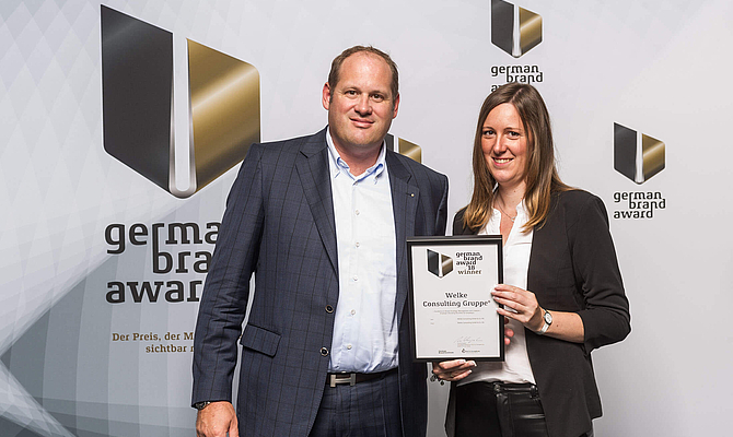 WCG mit German Brand Award ausgezeichnet