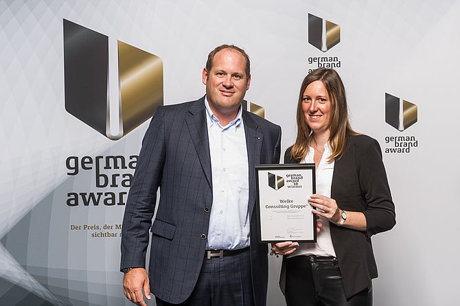 WCG mit German Brand Award ausgezeichnet