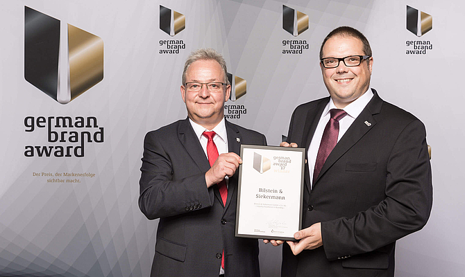 Bilstein & Siekermann® – Preisträger beim German Brand Award