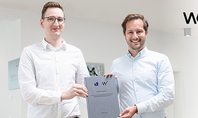 Abschlussarbeit bei der WCG - Felix und seine Bachelorarbeit