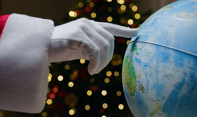 Weihnachten rund um die Welt